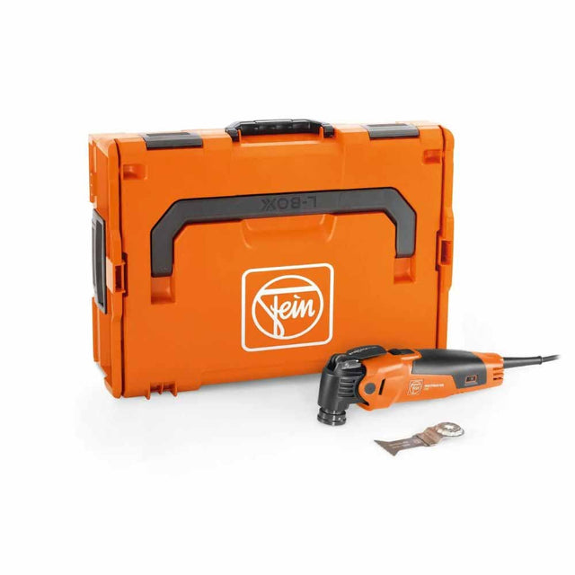 Fein 72296769090 MULTIMASTER MM 500 Plus 350W Corded Oscillating MultiTool Kit with StarlockPlus and L-Boxx Case (3 Piece)