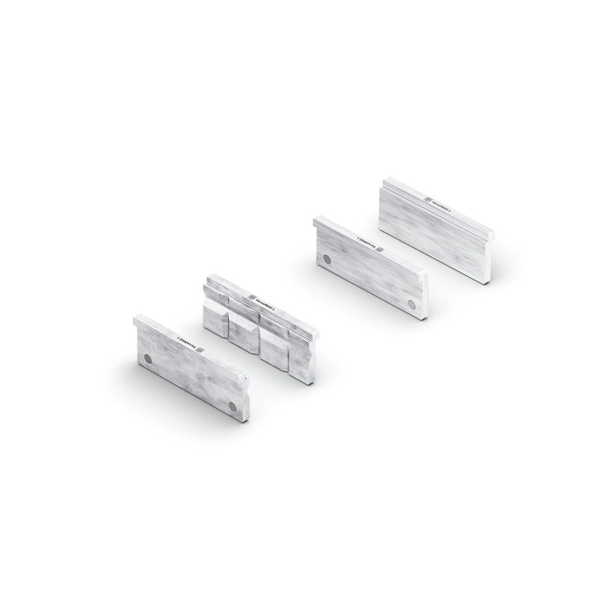 Fein 99100001365 Non-Marring Aluminum Protective Jaw Set for VersaMAG VISE 160 L 6" (4 Piece Set)