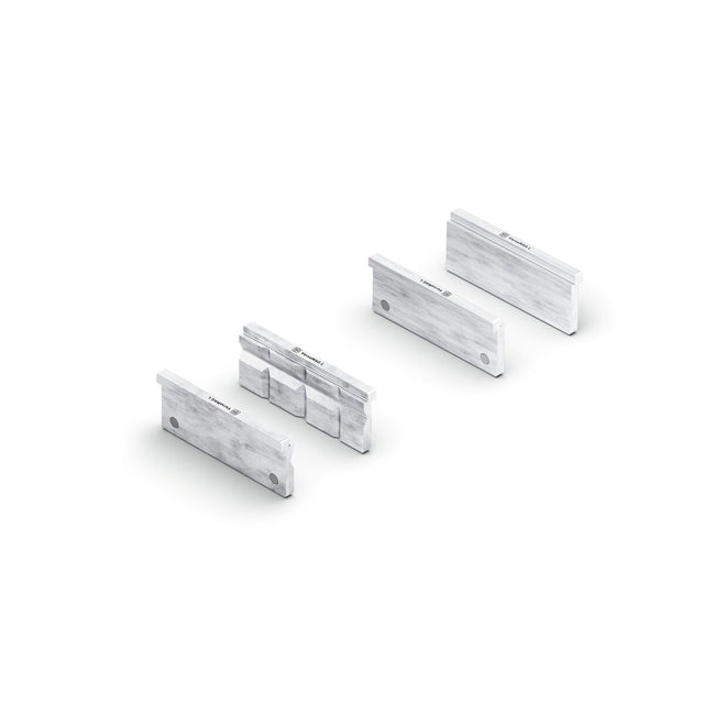 Fein 99100001365 Non-Marring Aluminum Protective Jaw Set for VersaMAG VISE 160 L 6" (4 Piece Set)