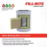 Fill-Rite F1810HM0 1" 18 GPM 10 Micron Hydrosorb Spin On Fuel Filter - 2