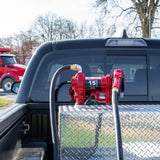 Fill-Rite FR1210HA 12V DC 15 GPM Fuel Transfer Pump Kit with Auto Nozzle and 3/4" x 12' Hose (1 Kit) - 4