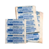 First Aid Only 1-657 Blue Metal Detectable 1" x 3" Plastic Adhesive Bandages (1500 Count) - 2