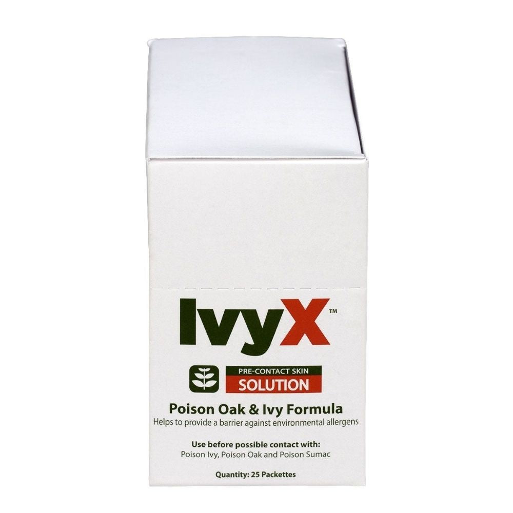 First Aid Only 18-052 IvyX Pre-Contact Lotion Packets, 25/box - 3