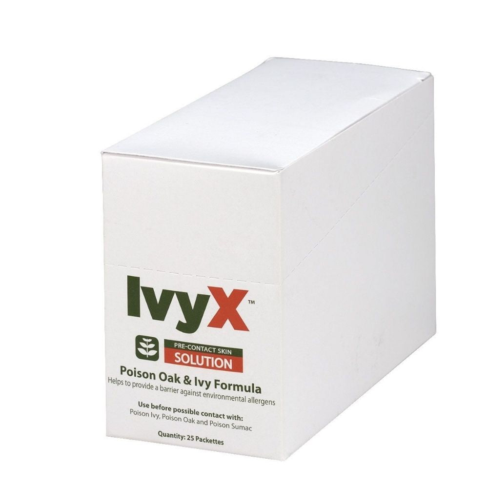 First Aid Only 18-052 IvyX Pre-Contact Lotion Packets, 25/box - 5