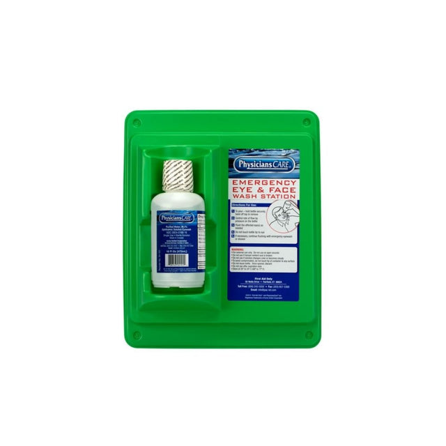 First Aid Only 24-000-001 Eyewash Station, Single 16 oz. Screw Cap Bottle