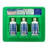 First Aid Only 24-308 Eyewash Station, 8 oz. Triple Screw Cap Bottle