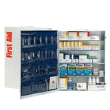 First Aid Only 249-O/P-001 5 Shelf 1718 Piece Industrial First Aid Cabinet with Pocket Liner - 2