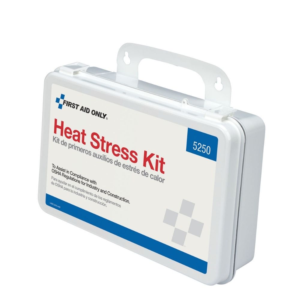 First Aid Only 5250 Heat Stress Kit, Plastic Case - 6