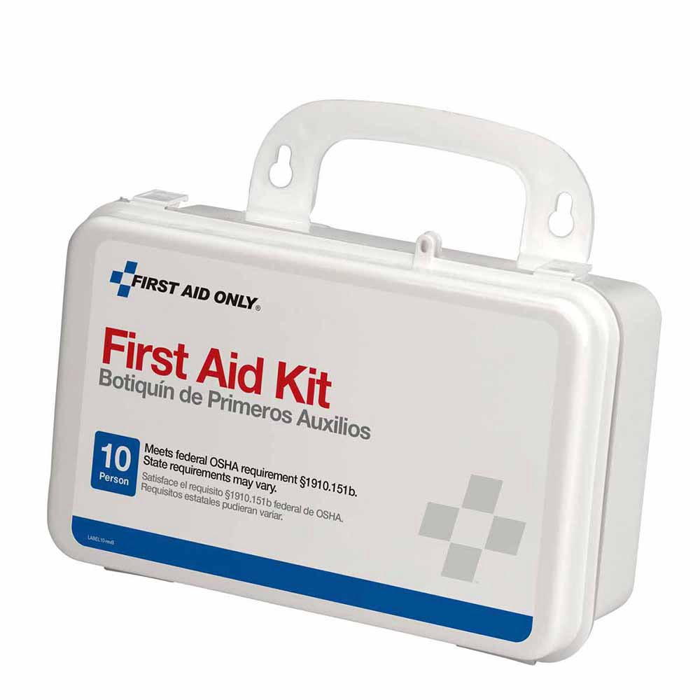 First Aid Only 6060 10 Person First Aid Kit, Weatherproof Plastic Case - 57 Piece - 5