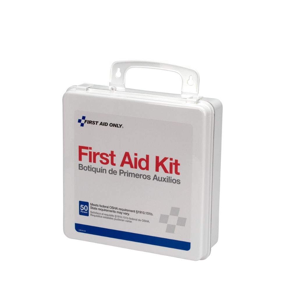 First Aid Only 6088 50 Person OSHA First Aid Kit, Plastic Case - 6