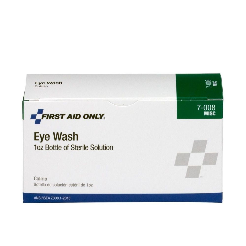 First Aid Only 7-008-001 Eyewash, 1 oz., 1/Bx - 3