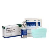 First Aid Only 7-009-001 1 oz. Eyewash, Eyepads & Adhesive Strips, 1 set/box