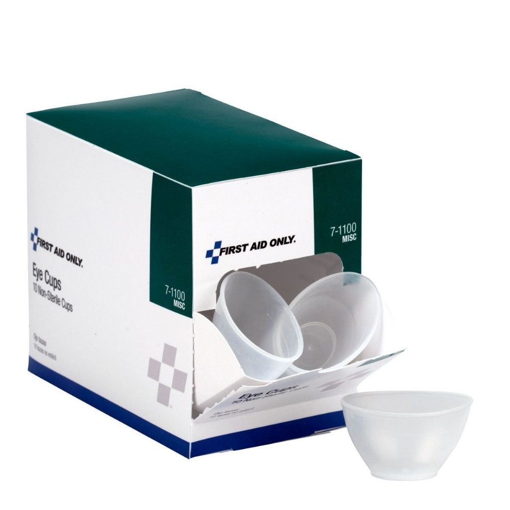 First Aid Only 7-1100 Non-Sterile Eye Cups, 10/box - 2