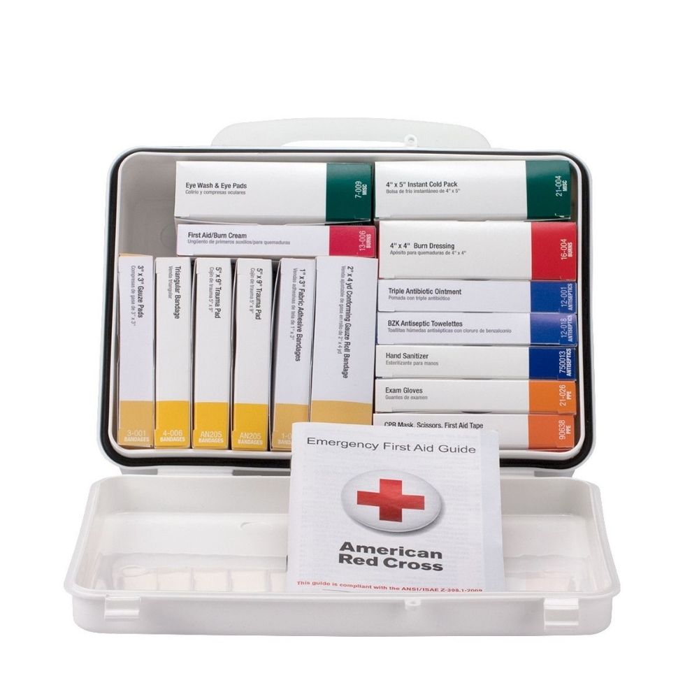 First Aid Only 90569 16 Unit First Aid Kit, ANSI A,  Plastic Case - 2