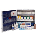 First Aid Only 90575 3 Shelf First Aid ANSI B+ Metal Cabinet, with Meds - 2