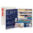 First Aid Only 90577 5 Shelf ANSI 2015 Class B+ Metal First Aid Cabinet with Medications (200+ Person)