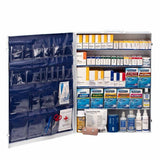 First Aid Only 90577 5 Shelf ANSI 2015 Class B+ Metal First Aid Cabinet with Medications (200+ Person) - 2