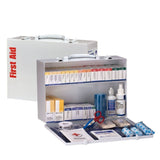 First Aid Only 90603 2 Shelf First Aid ANSI B+ Metal Cabinet, without Meds