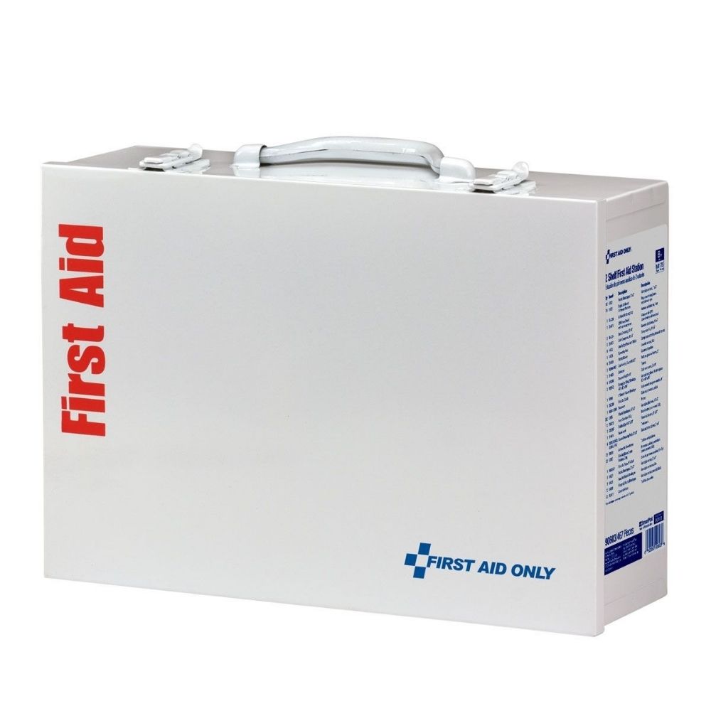 First Aid Only 90603 2 Shelf First Aid ANSI B+ Metal Cabinet, without Meds - 5