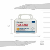 First Aid Only 90754 10 Person Bulk Plastic First Aid Kit, ANSI Compliant w/Eyewash - 2