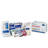 First Aid Only 90755 10 Person First Aid Kit, ANSI A, Metal Case