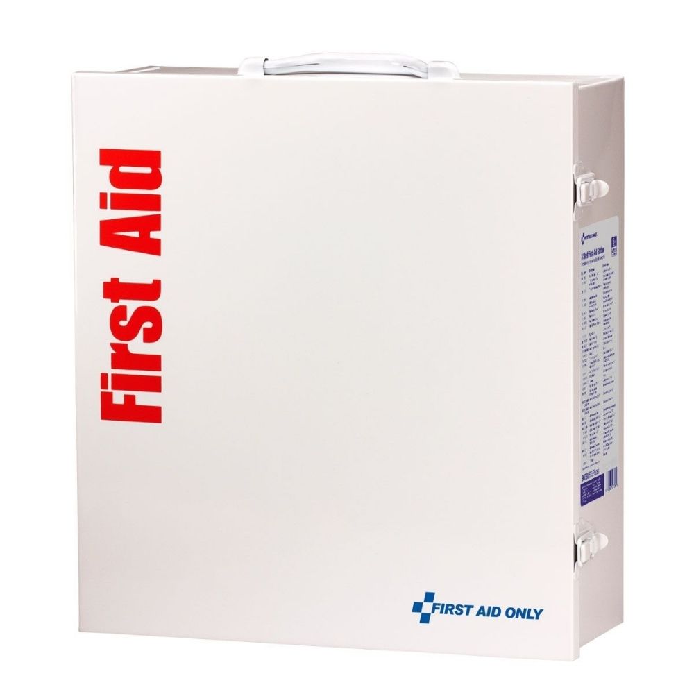 First Aid Only 90790 3 Shelf First Aid ANSI B+ Metal Cabinet, without Meds - 4