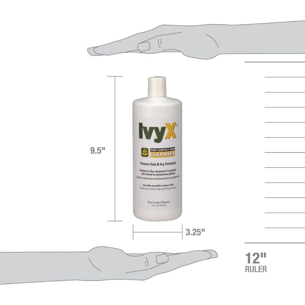 First Aid Only 91005 IvyX Post-Contact Cleanser, 32 oz. Bottle - 2