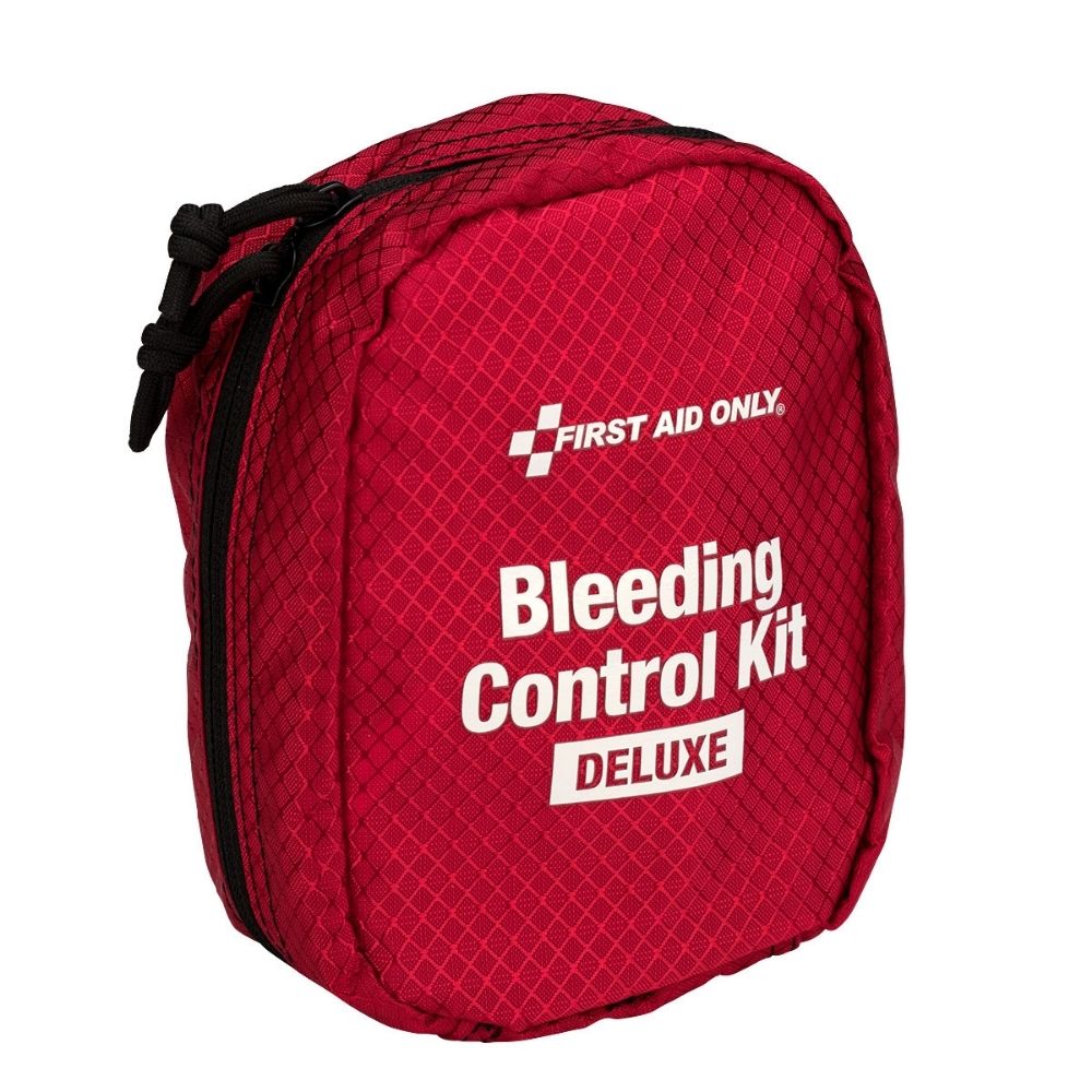 First Aid Only 91060 Bleeding Control Kit - Deluxe, Fabric Case - 6