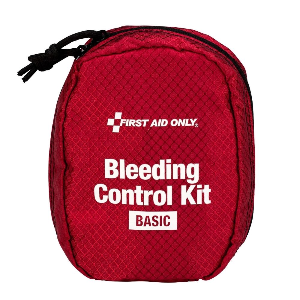 First Aid Only 91061 Bleeding Control Kit - Basic, Fabric Case - 5