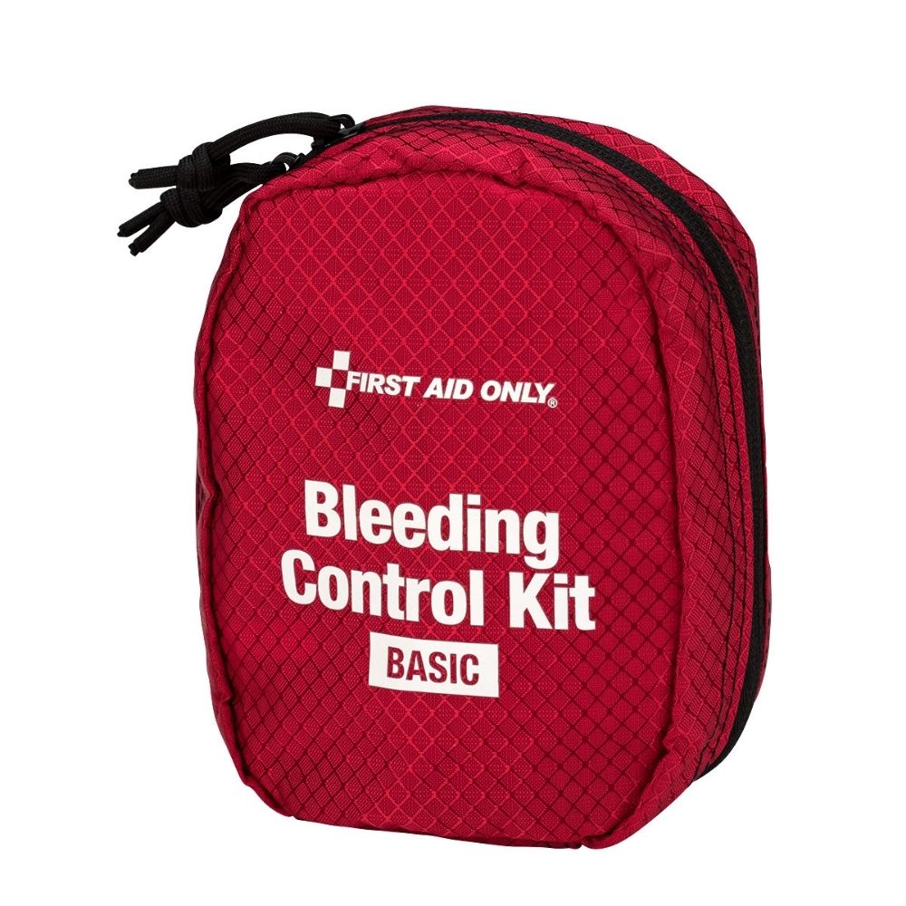 First Aid Only 91061 Bleeding Control Kit - Basic, Fabric Case - 7