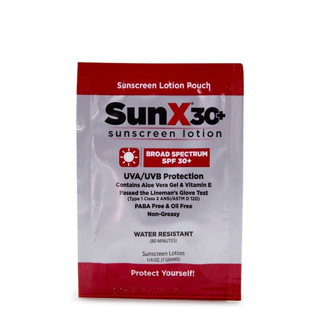 First Aid Only 91068-001 SunX30 Lotion Packets, 200/Box