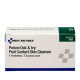 First Aid Only 91083 IvyX Poison Oak & Ivy Packets 4/box - 2