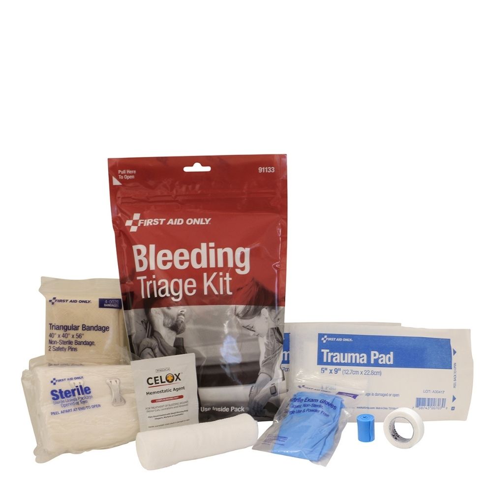 First Aid Only 91133-001 Bleeding Triage Kit