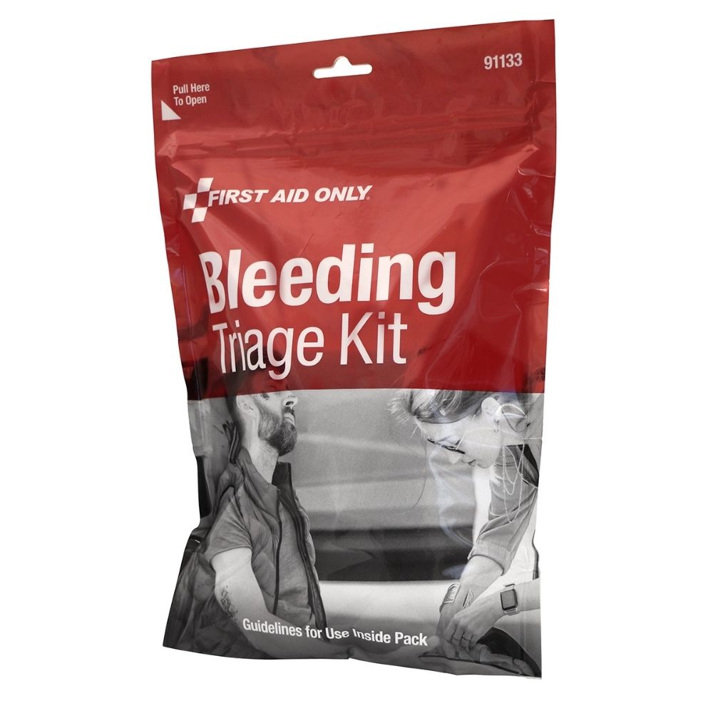 First Aid Only 91133-001 Bleeding Triage Kit - 4