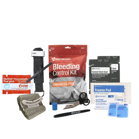 First Aid Only 91137 Bleeding Control Kit, Enhanced Pro