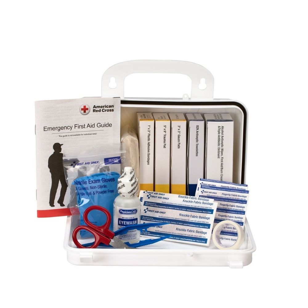 First Aid Only 91150 10 Person Light Duty Vehicle First Aid Kit, Plastic - 2