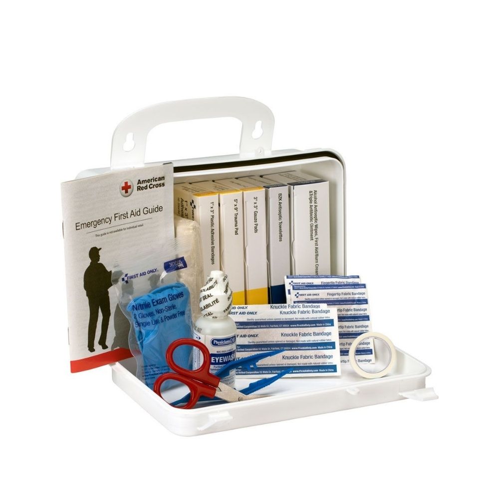 First Aid Only 91150 10 Person Light Duty Vehicle First Aid Kit, Plastic - 3