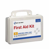 First Aid Only 91324 25 Person ANSI 2021 Class A, Plastic First Aid Kit - 2