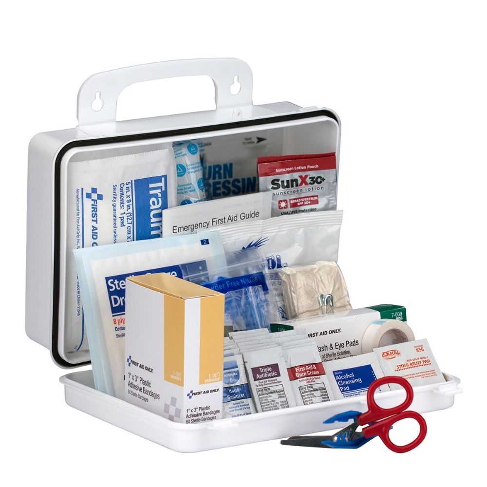 First Aid Only 91335 25 Person Contractor 2021 ANSI Plastic First Aid Kit - 3