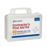 First Aid Only 91335 25 Person Contractor 2021 ANSI Plastic First Aid Kit - 5