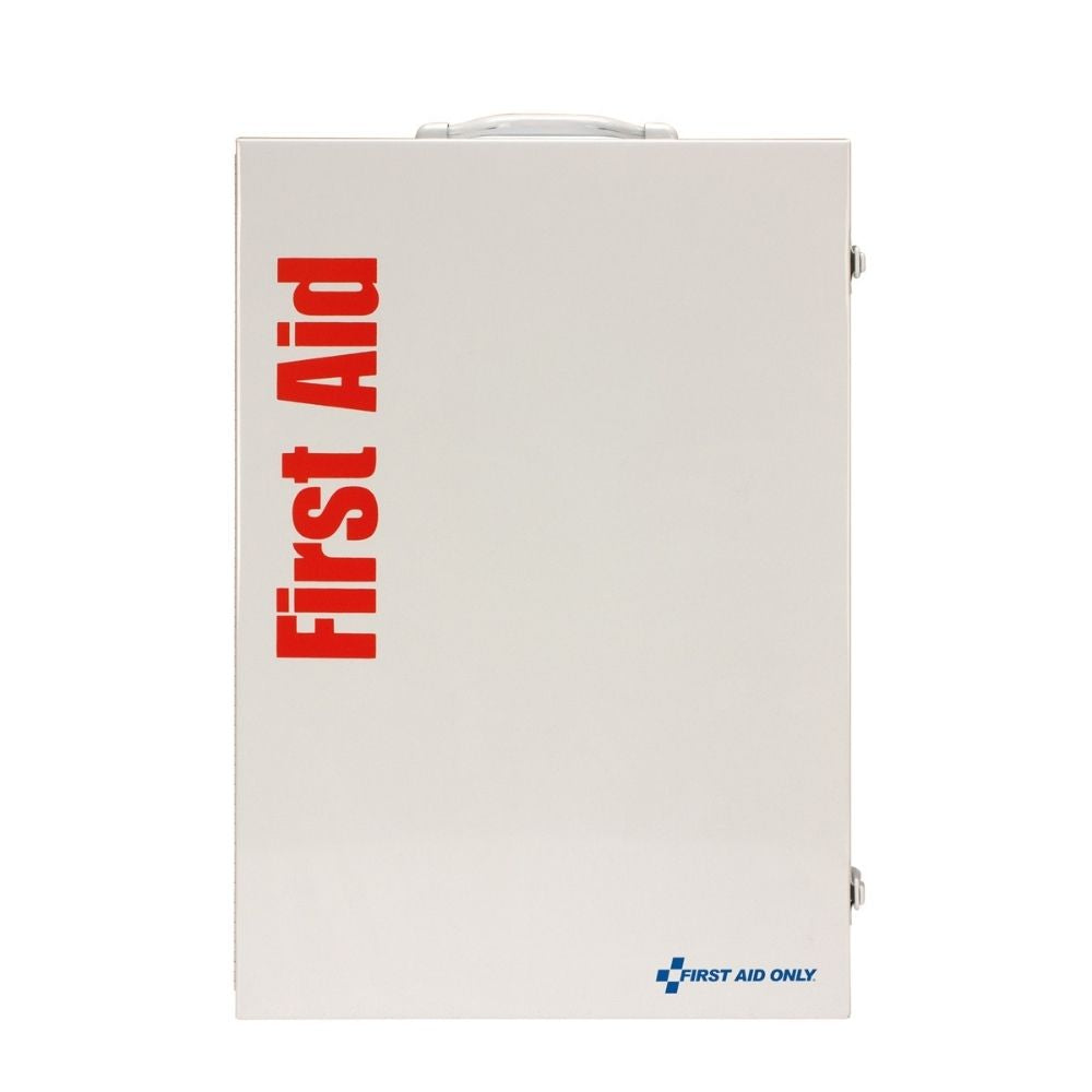 First Aid Only 91341 5 Shelf First Aid 2021 ANSI B+ Metal Cabinet, with Meds - 3