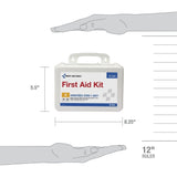 First Aid Only 91349 16 Unit First Aid Kit, 2021 ANSI A,  Plastic Case - 6