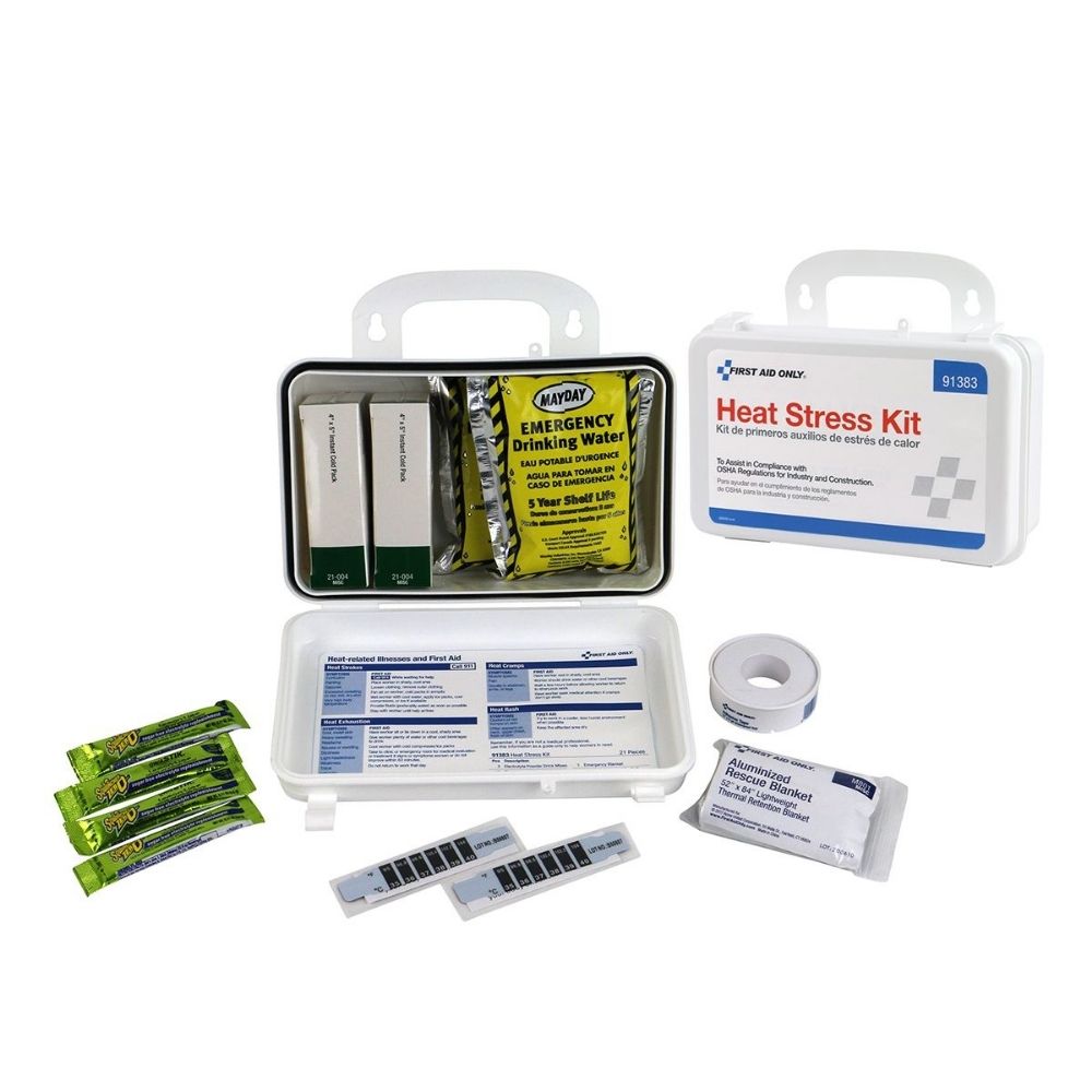 First Aid Only 91383 Small Heat Stress Kit, Plastic Case - 2