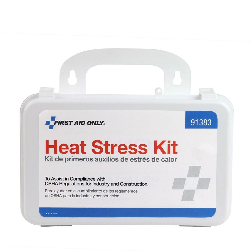 First Aid Only 91383 Small Heat Stress Kit, Plastic Case - 3