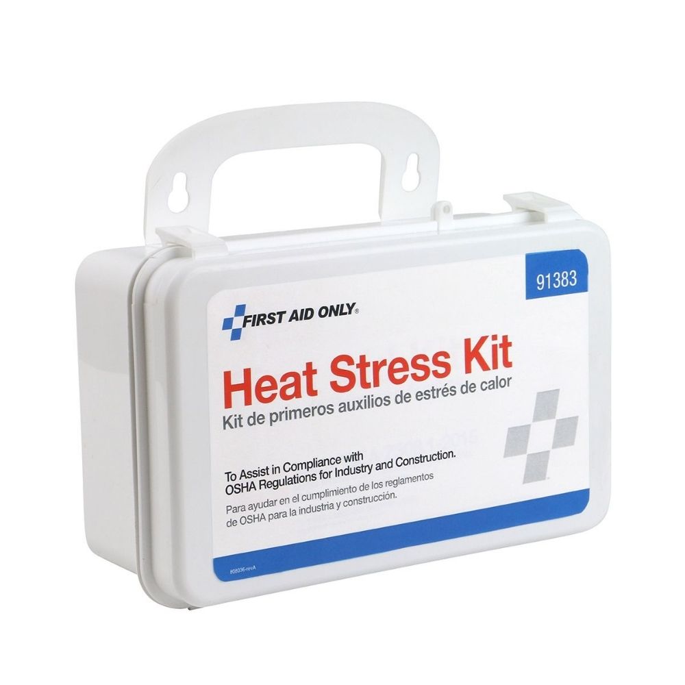 First Aid Only 91383 Small Heat Stress Kit, Plastic Case - 4