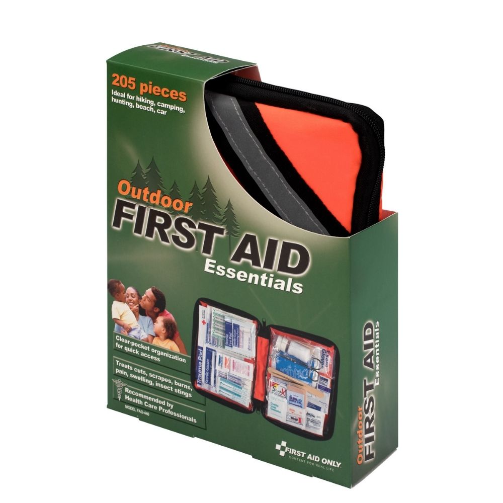 First Aid Only FAO-440 Outdoor First Aid Kit, 205 Piece, Fabric Case - 7