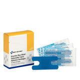 First Aid Only G174 Blue Metal Detectable Fabric Knuckle Bandages for Minor Cuts and Abrasions (40 Count)