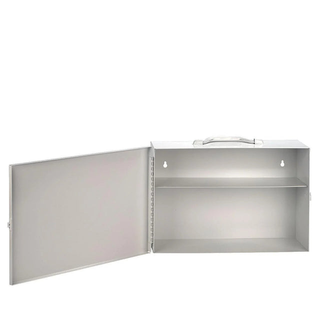 First Aid Only M5024 Metal First Aid Box Cabinet with Swing Down Door 14-3/4 in H x 10-1/4 in W x 4-5/8 in D (1 Each)