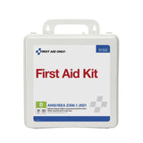 First Aid Only 91332 50 Person ANSI 2021 Class B, Plastic First Aid Kit - 4