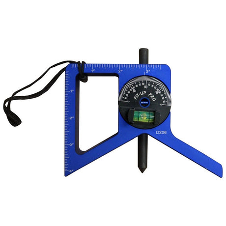 Fit-Up Pro D206 Magnetized Pipe Centering Finder with Punch and Multi-Tool 8 x 8"
